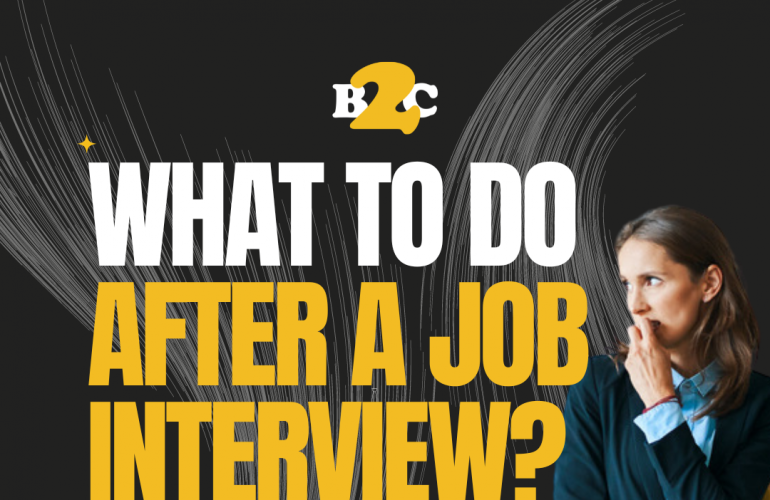 What To Do After a Job Interview
